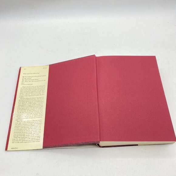 Bartlett's Familiar Quotations 15th and 125th Anniversary Edition 1980 Hardcover - Picture 11 of 16